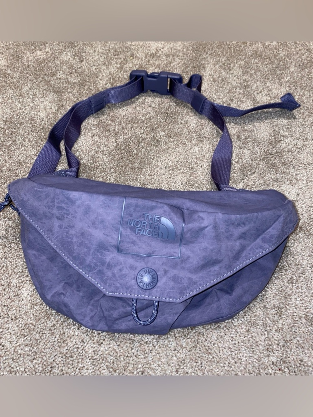 The North Face Glen‎ Canyon Lumbar Pack Twilight Galaxy Purple Fanny Pack NWOT